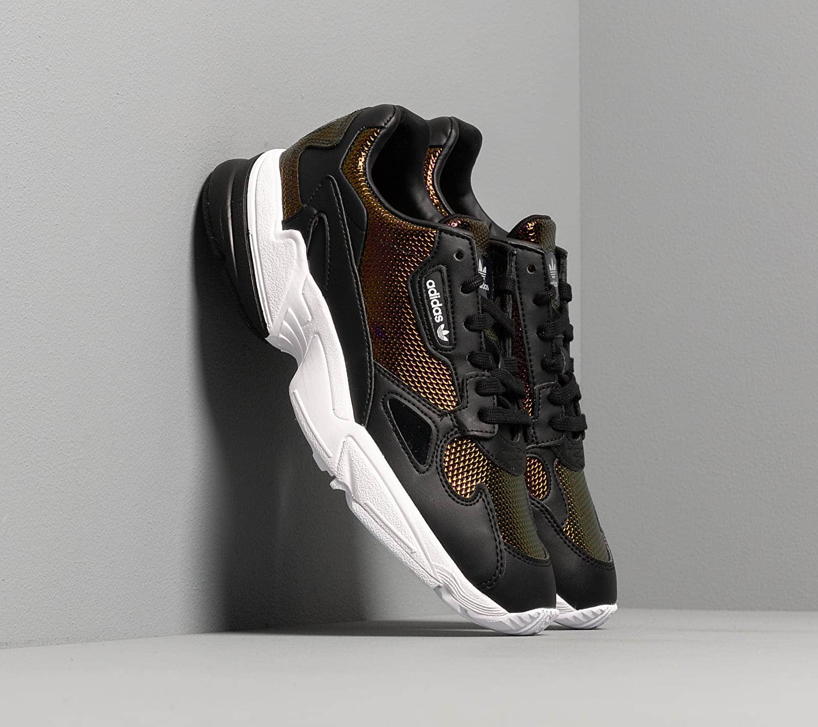 adidas Falcon W Core Black/ Ftw White/ Mystery Ruby