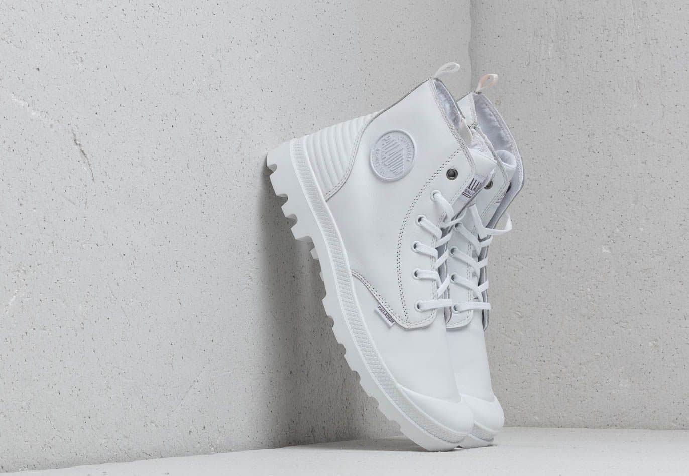 Palladium Pampa Hi Zip Pony PR White/ White