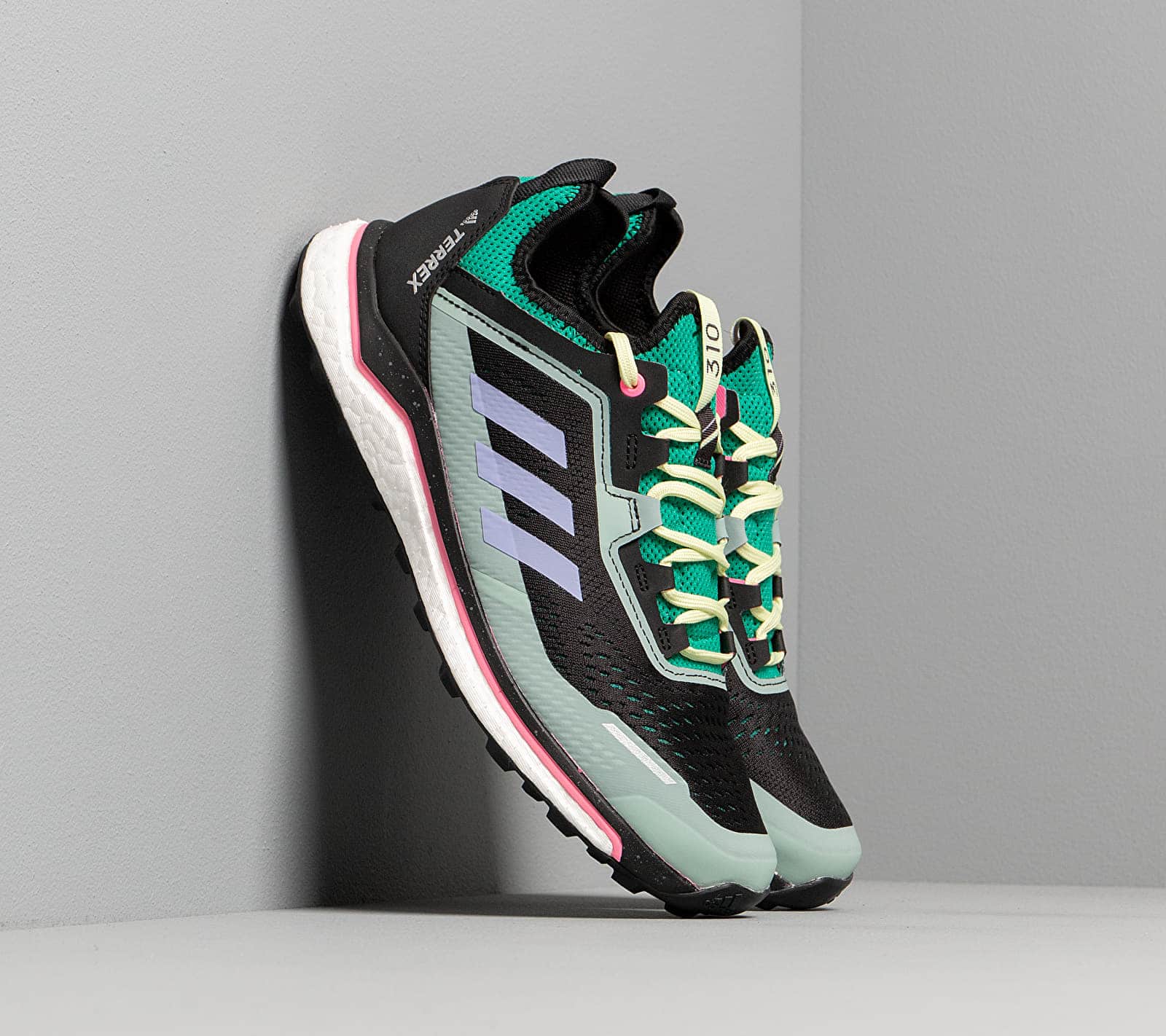 adidas Terrex Agravic Flow Glow Green/ Light Purple/ Green Tint