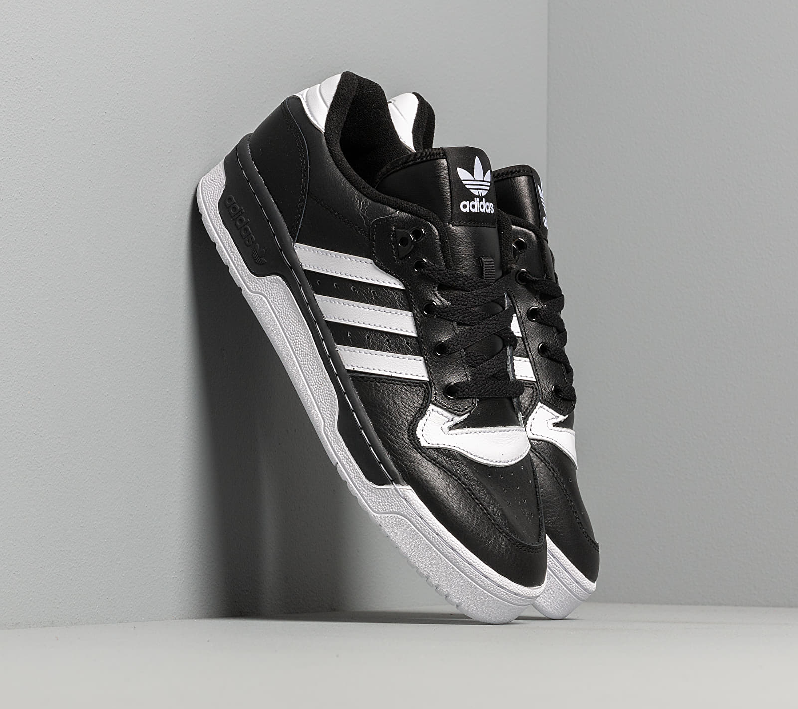 adidas Rivalry Low Core Black/ Ftw White/ Ftw White