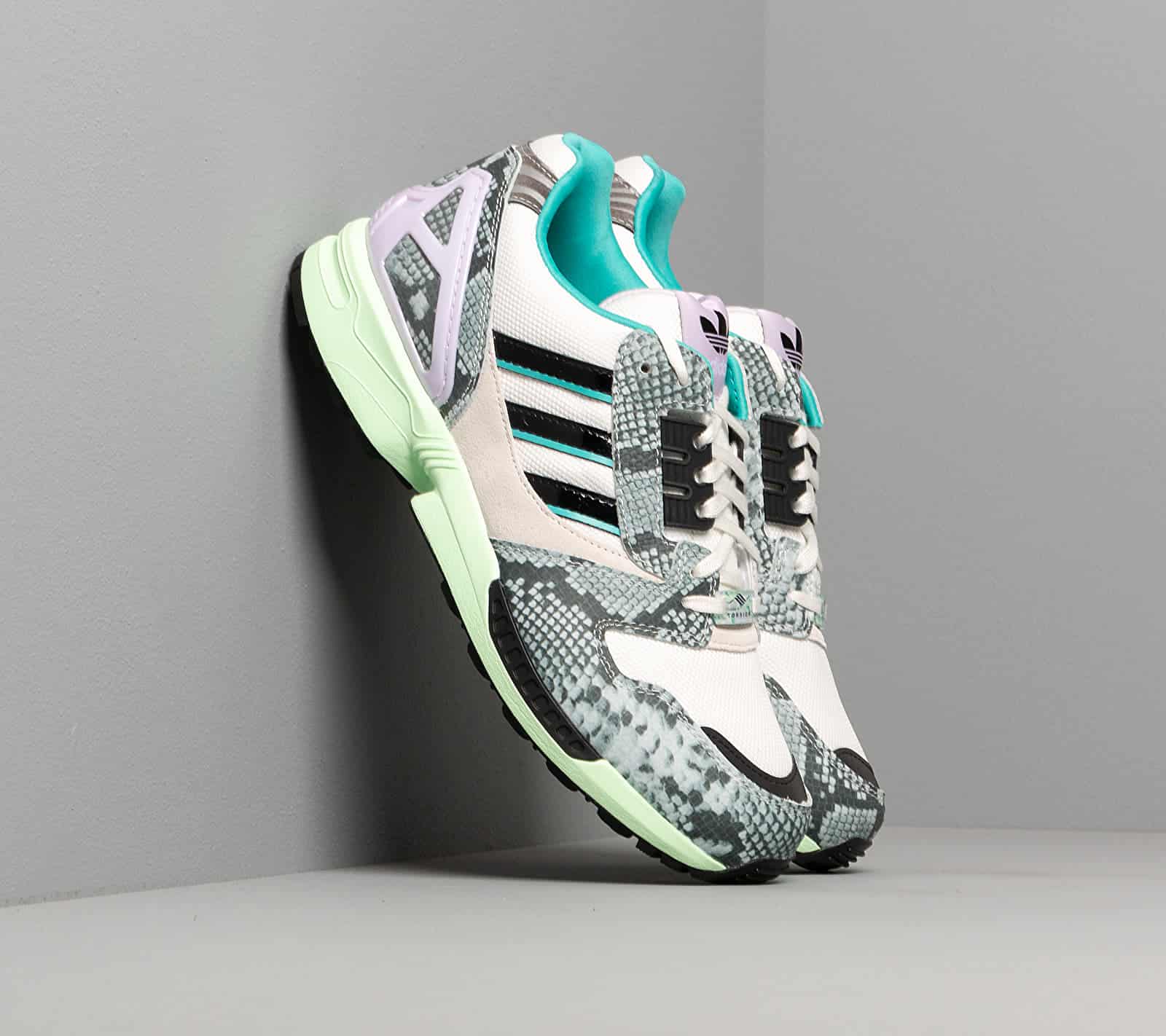 adidas ZX 8000 White Tint S18/ Core Black/ Hi-Res Aqua