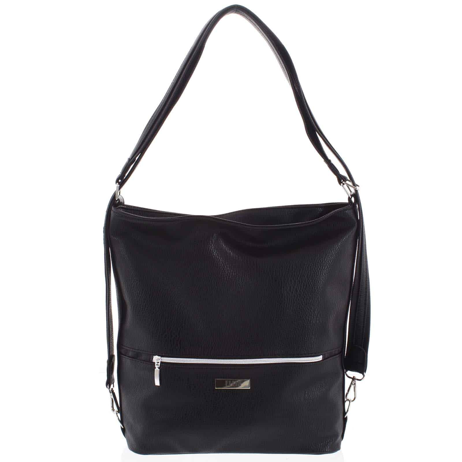 Módní dámská kabelka batoh černá - Ellis Patrik černá