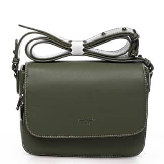 Dámská crossbody kabelka bledě zelená - David Jones Yamira zelená