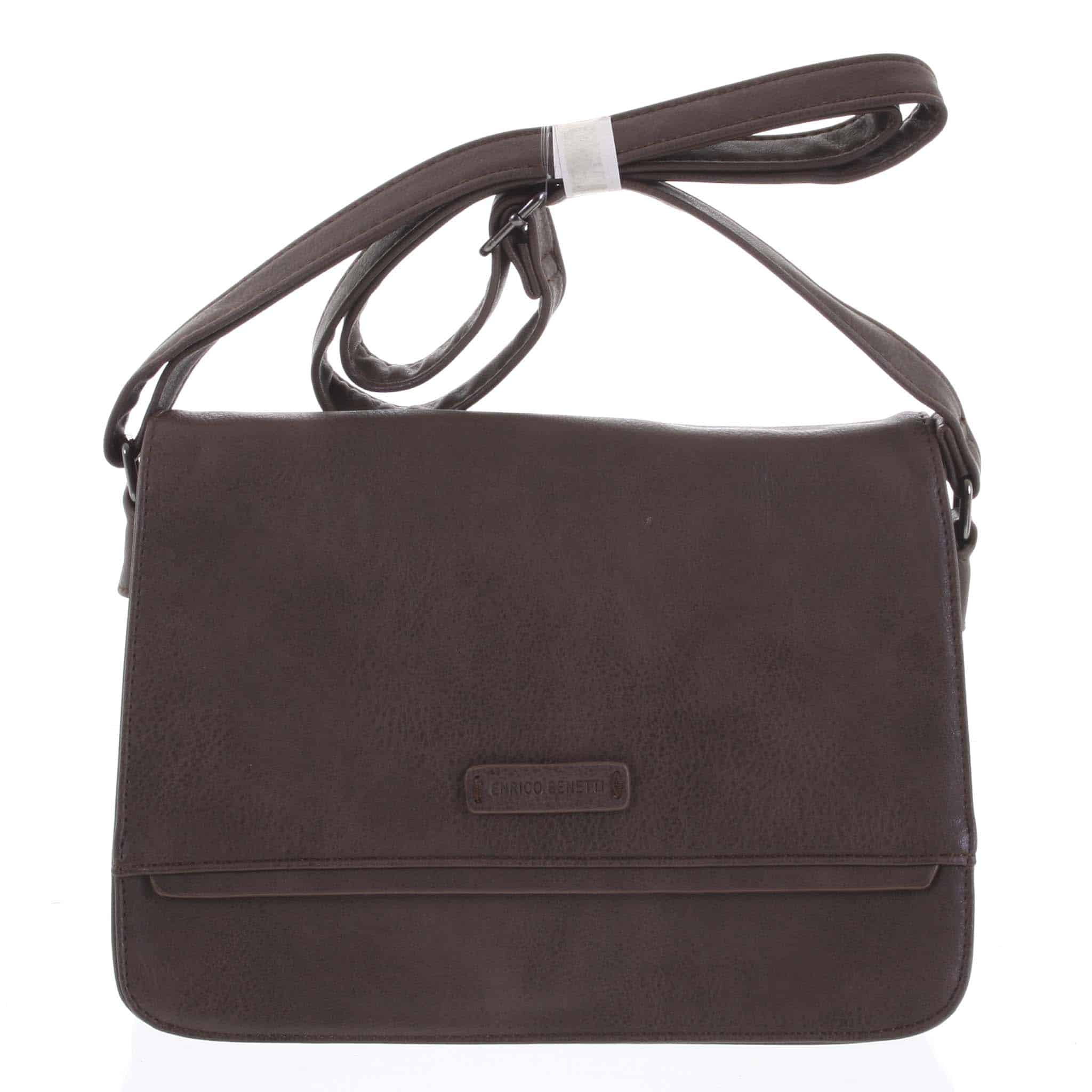 Dámská crossbody kabelka tmavě hnědá - Enrico Benetti Mirinda hnědá