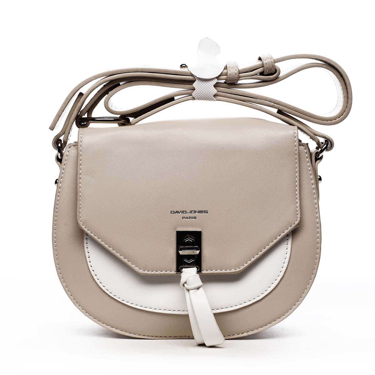 Dámská crossbody kabelka béžová - David Jones Rapida béžová