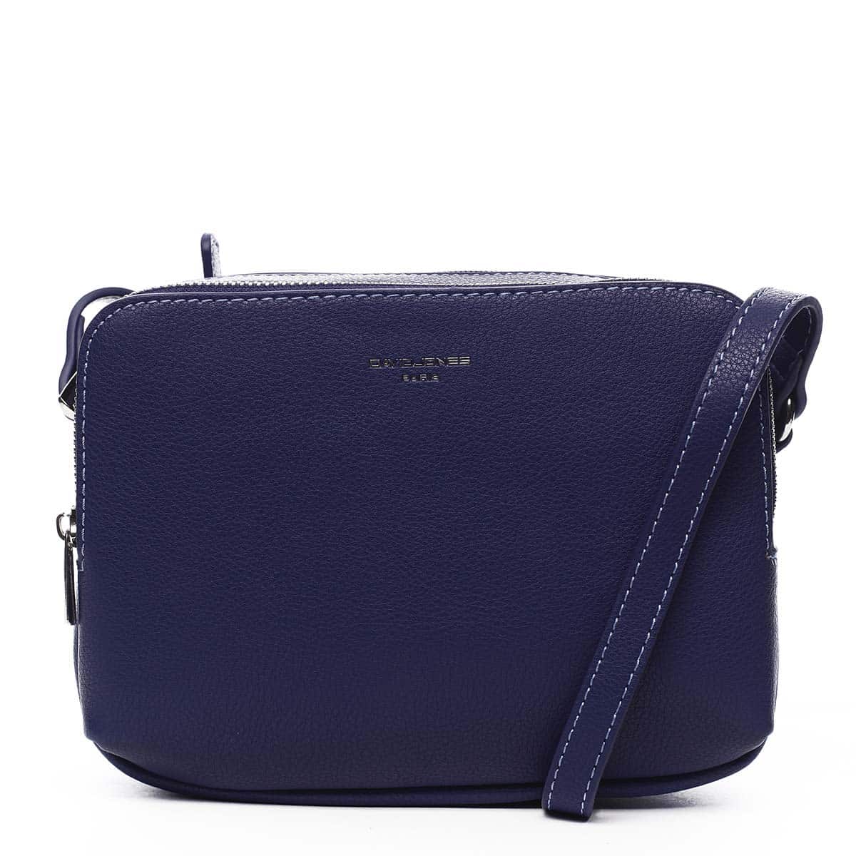 Dámská crossbody kabelka tmavě modrá - David Jones Beatrio tmavě modrá