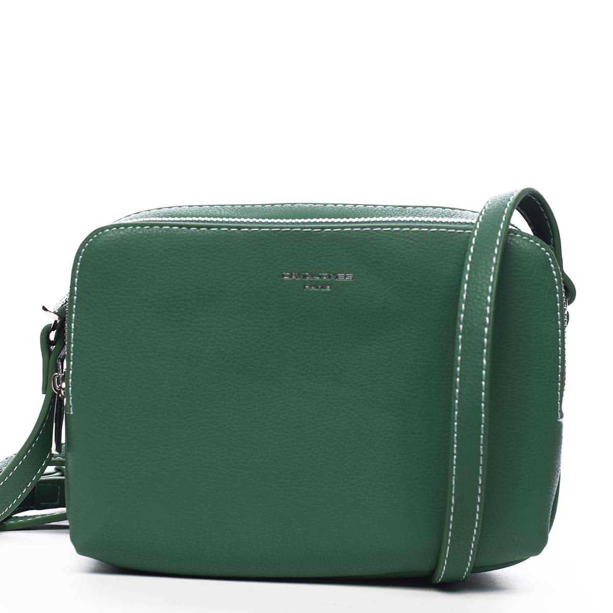Dámská crossbody kabelka zelená - David Jones Beatrio zelená