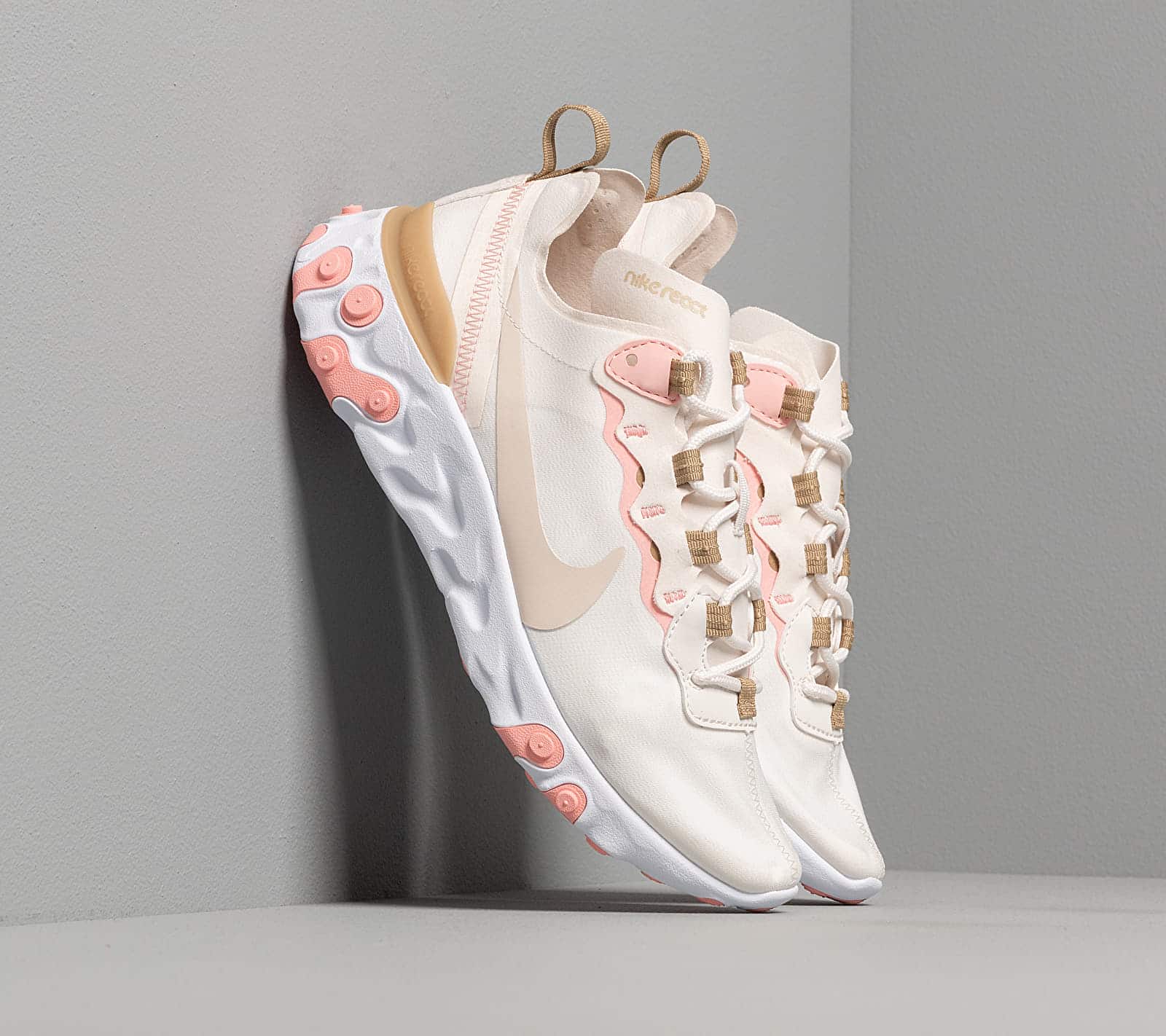 Nike W React Element 55 Phantom/ Light Orewood Brown-Parachute Beige
