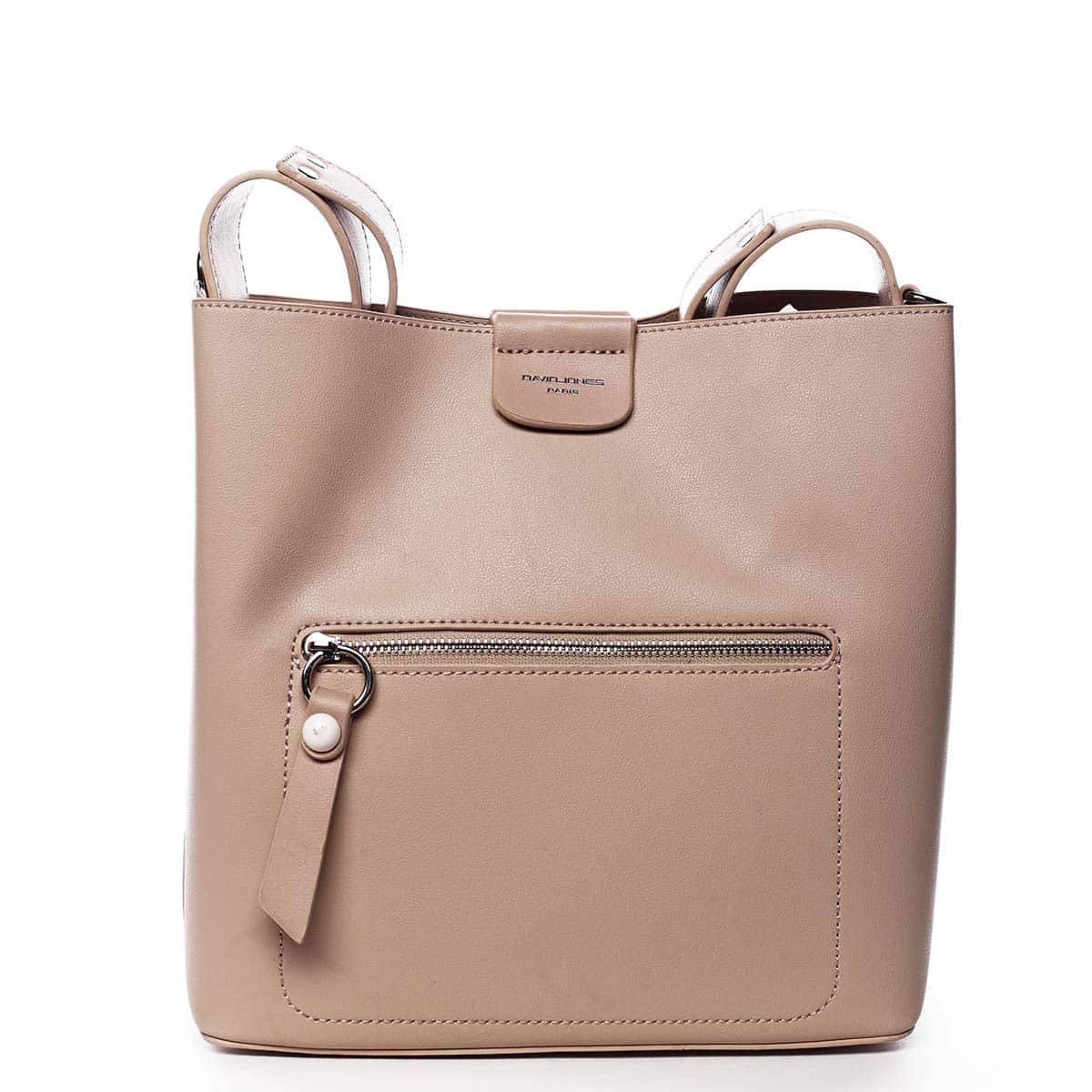 Dámská kabelka přes rameno růžová - David Jones Salma růžová