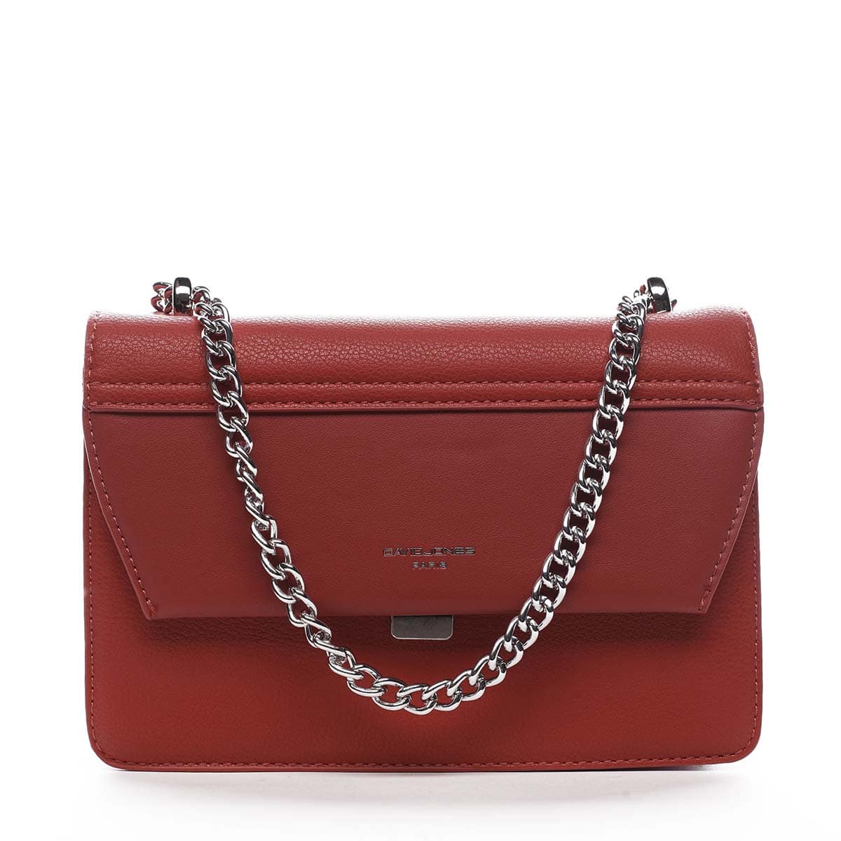 Dámská crossbody kabelka červená - David Jones Delilah červená