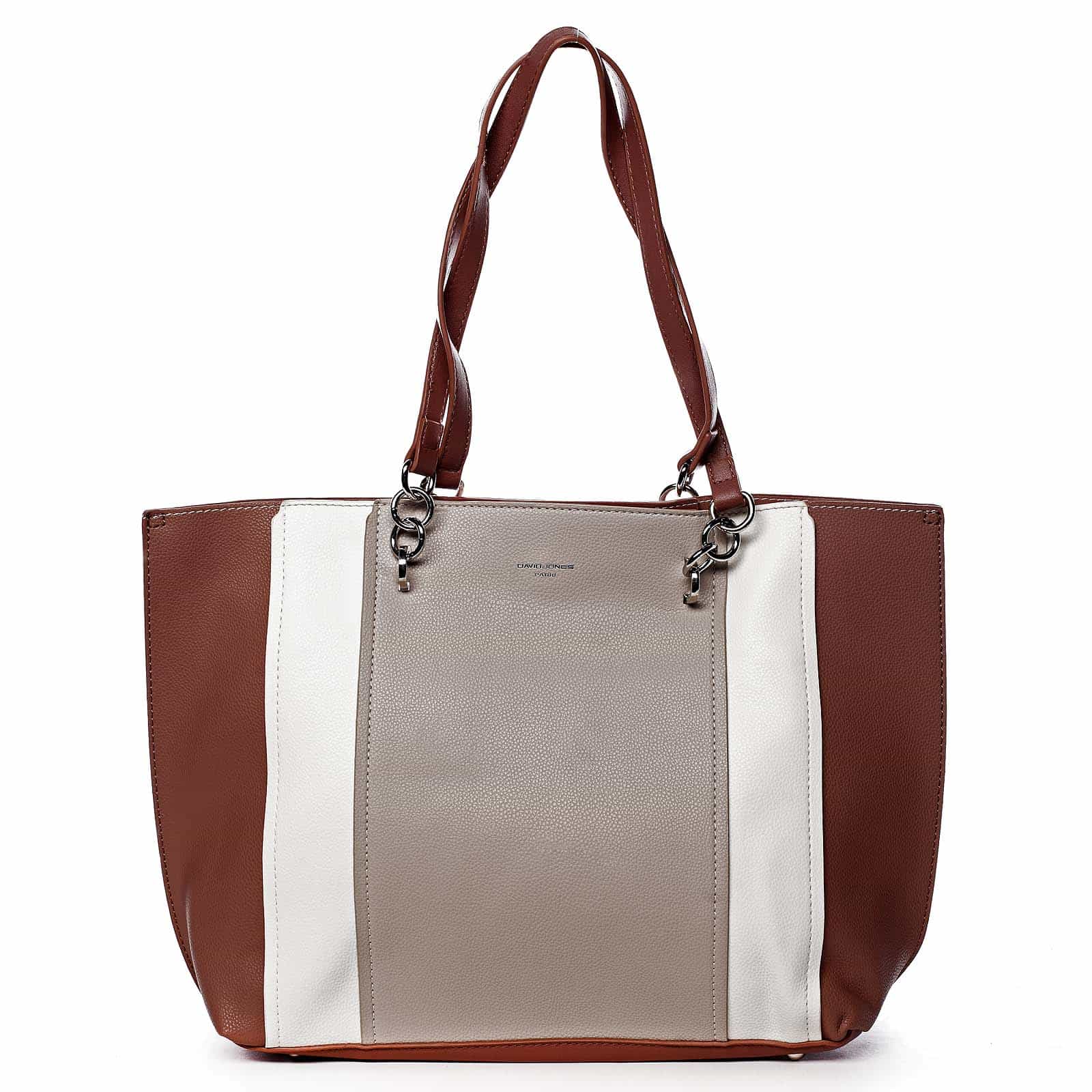 Dámská kabelka přes rameno tmavě růžová - David Jones Reason růžová