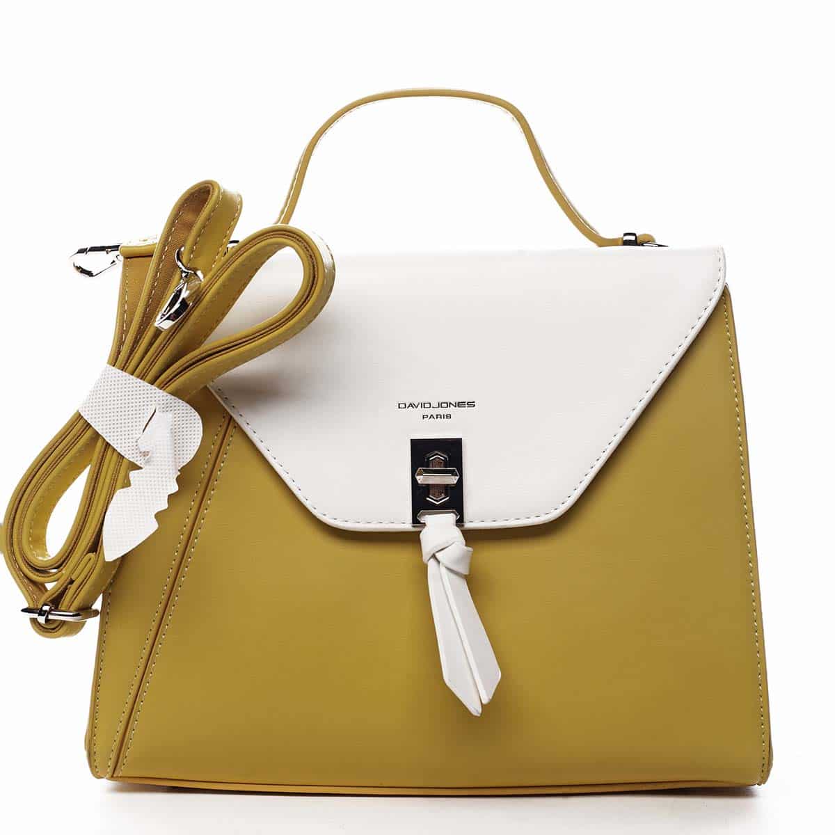Dámská kabelka do ruky žlutá - David Jones Zapida žlutá