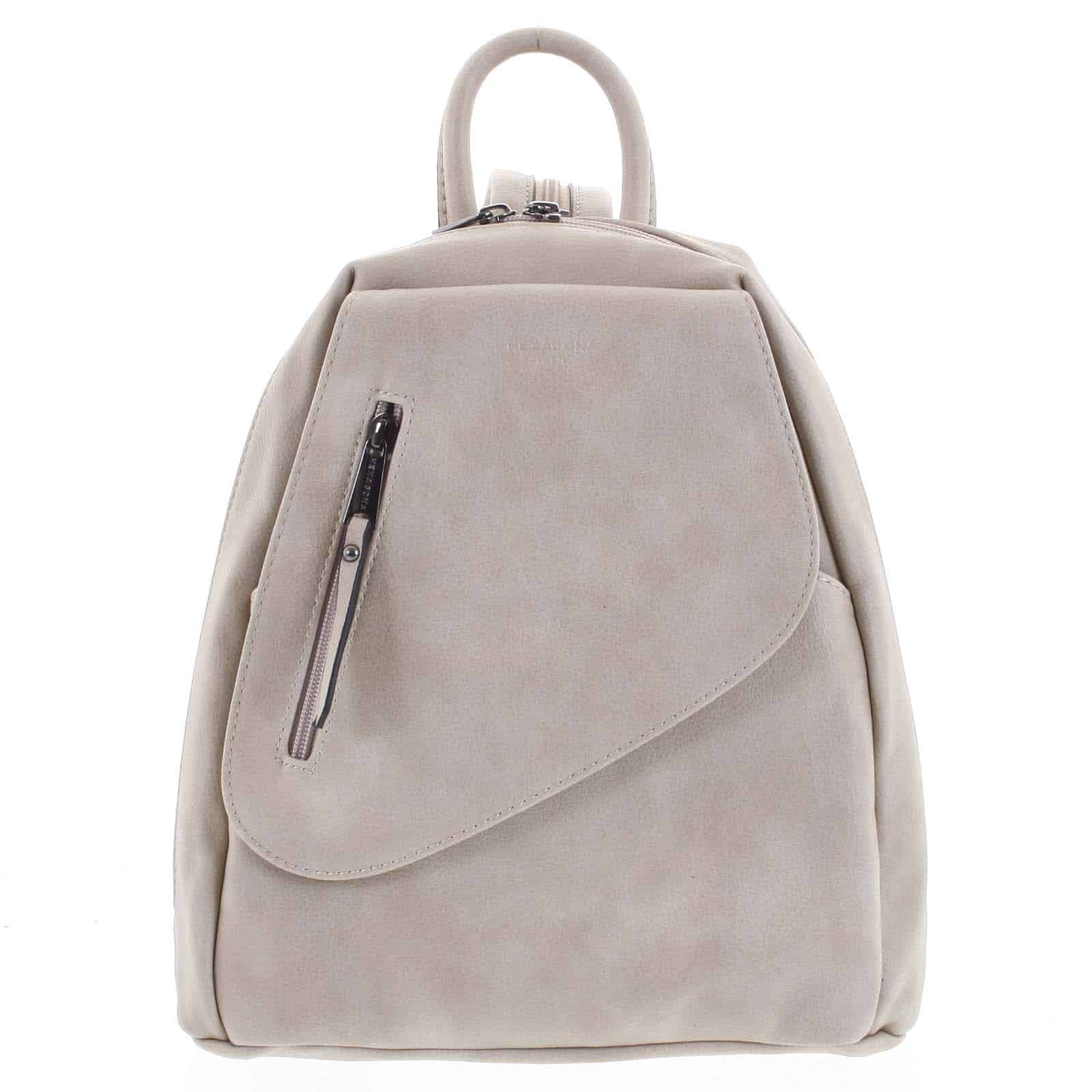 Módní dámský béžový batoh - Hexagona Pasha béžová