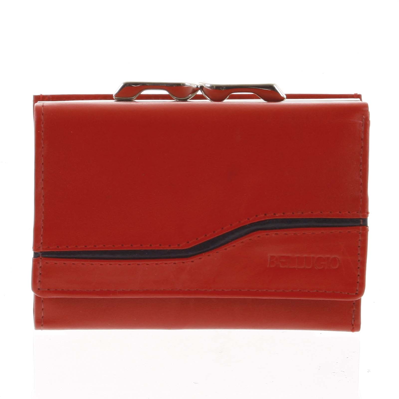 Dámská kožená peněženka červená - Bellugio Tarea červená