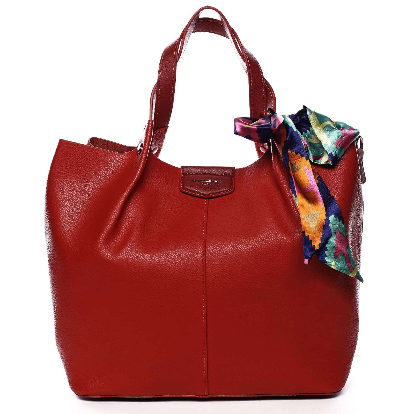 Dámská kabelka červená - David Jones MyWay červená