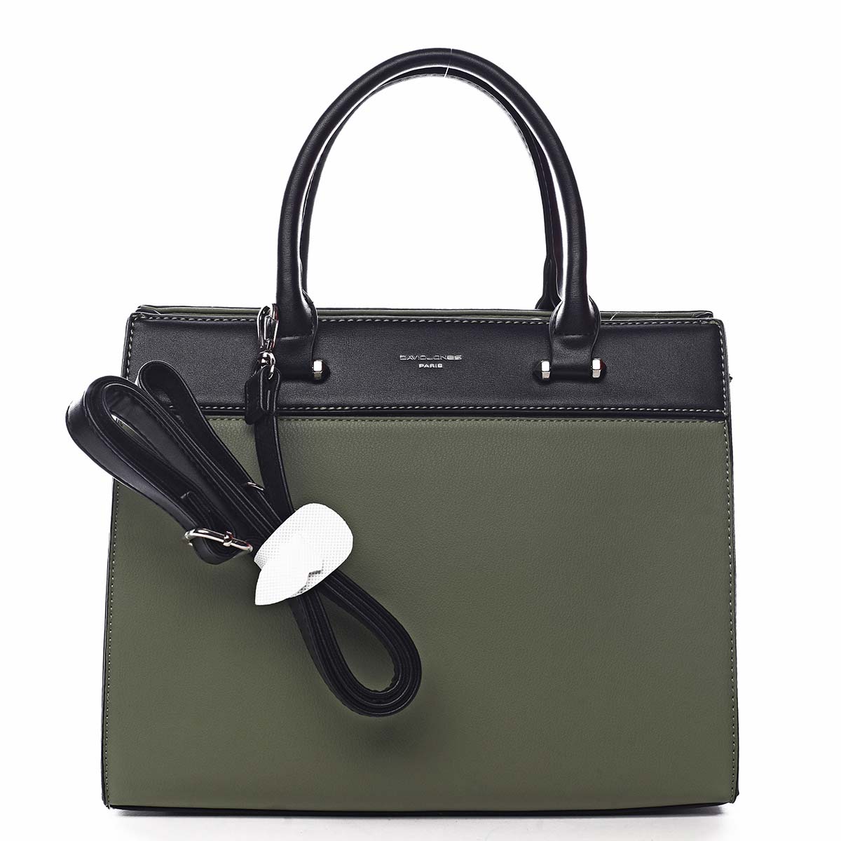 Dámská kabelka do ruky zelená - David Jones Tenerwa zelená