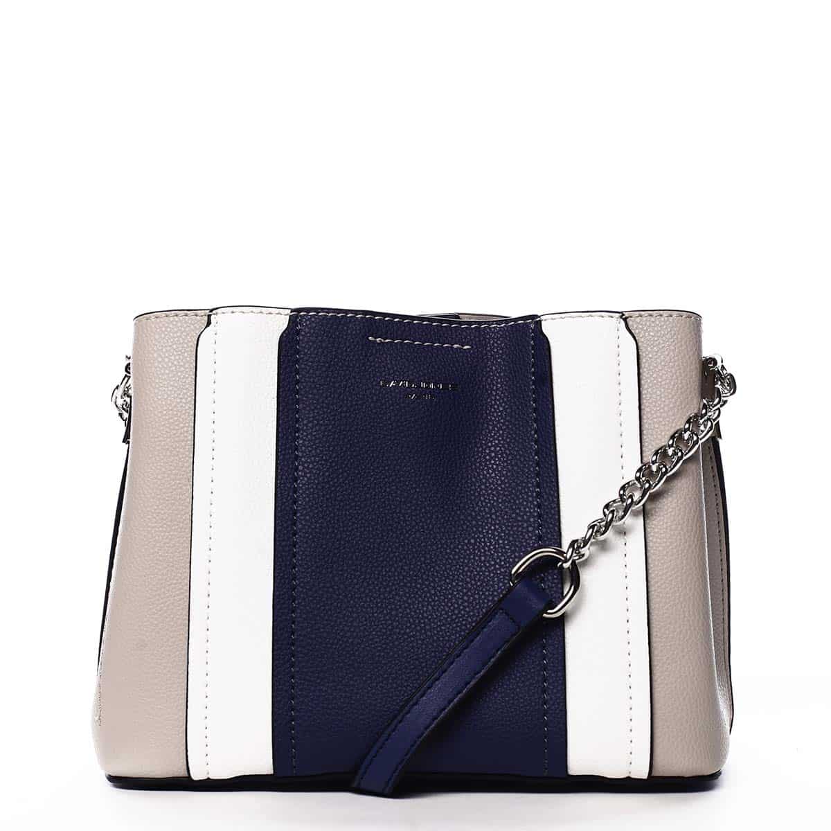 Dámská crossbody kabelka tmavě modrá - David Jones Astra tmavě modrá