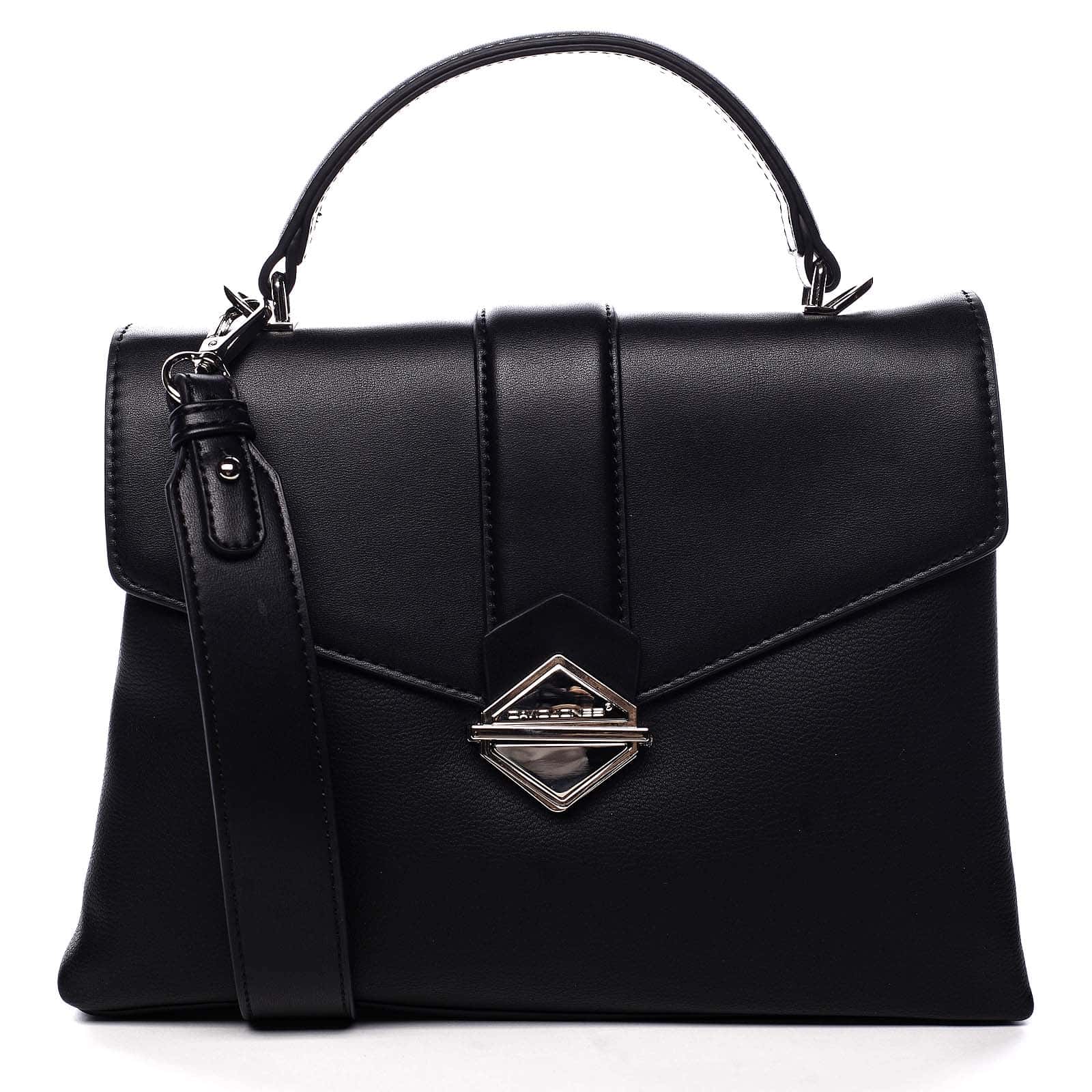 Dámská kabelka do ruky černá - David Jones Africa černá