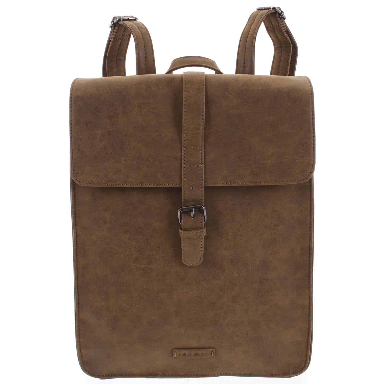 Stylový batoh camel - Enrico Benetti Darlo Camel