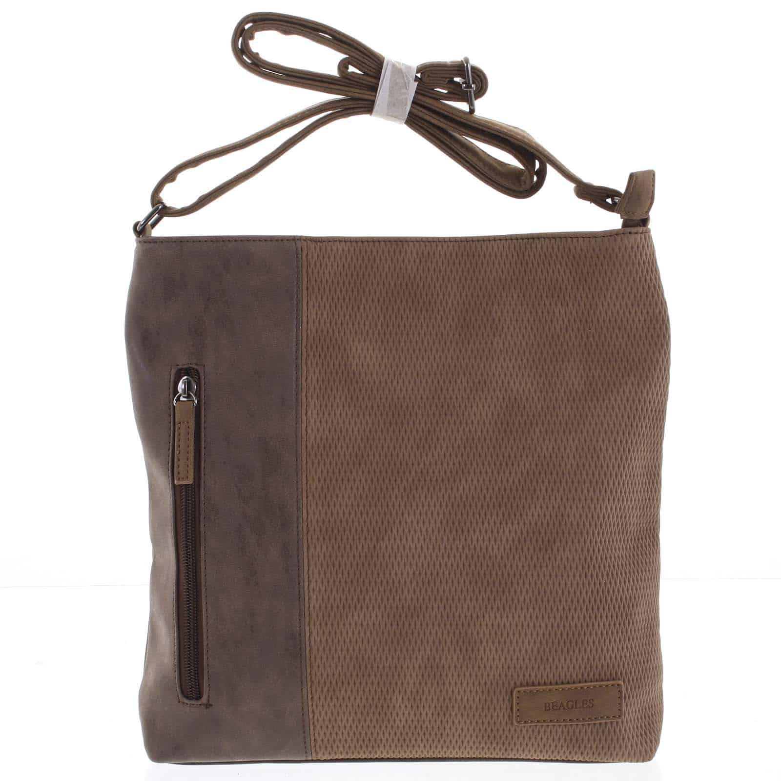 Dámská crossbody kabelka hnědá - Beagles Witharmy hnědá