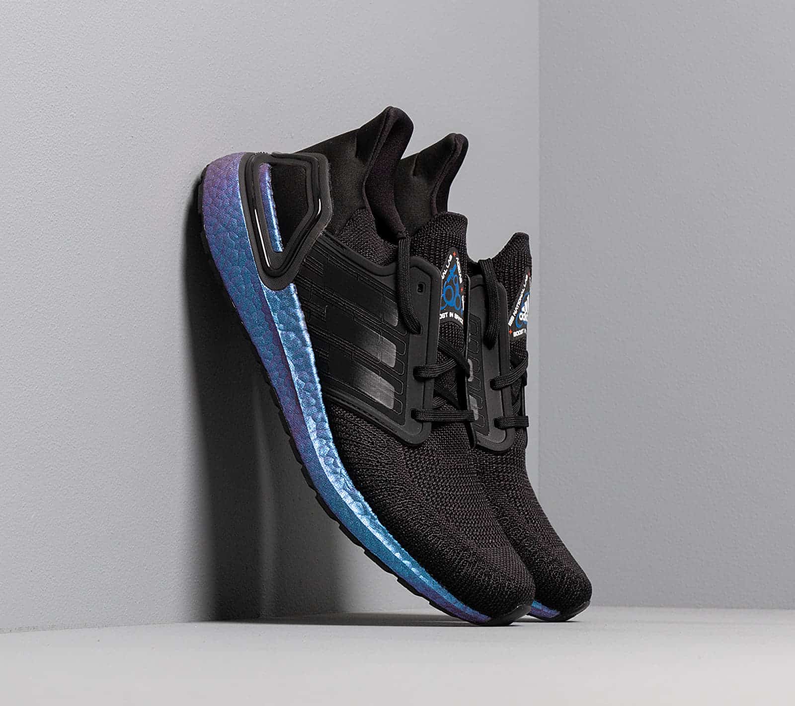 adidas UltraBOOST 20 Core Black/ Core Black/ Blue Vime