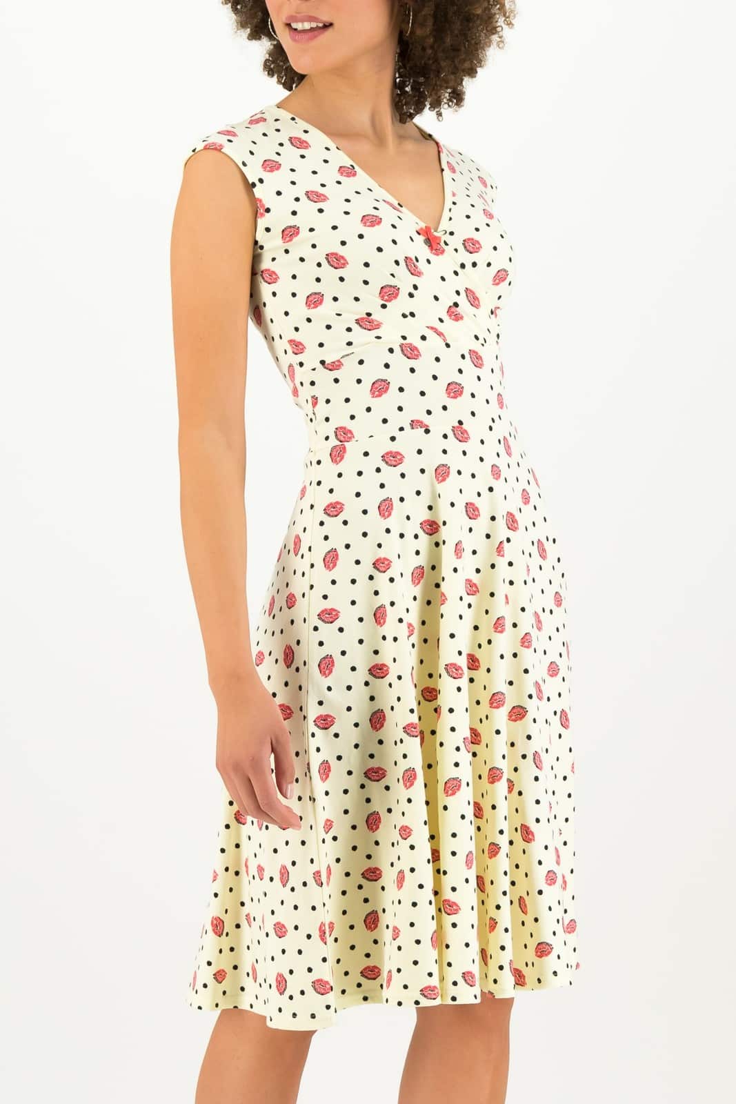 Blutsgeschwister krémové šaty Ohlala Tralala Robe First Kiss