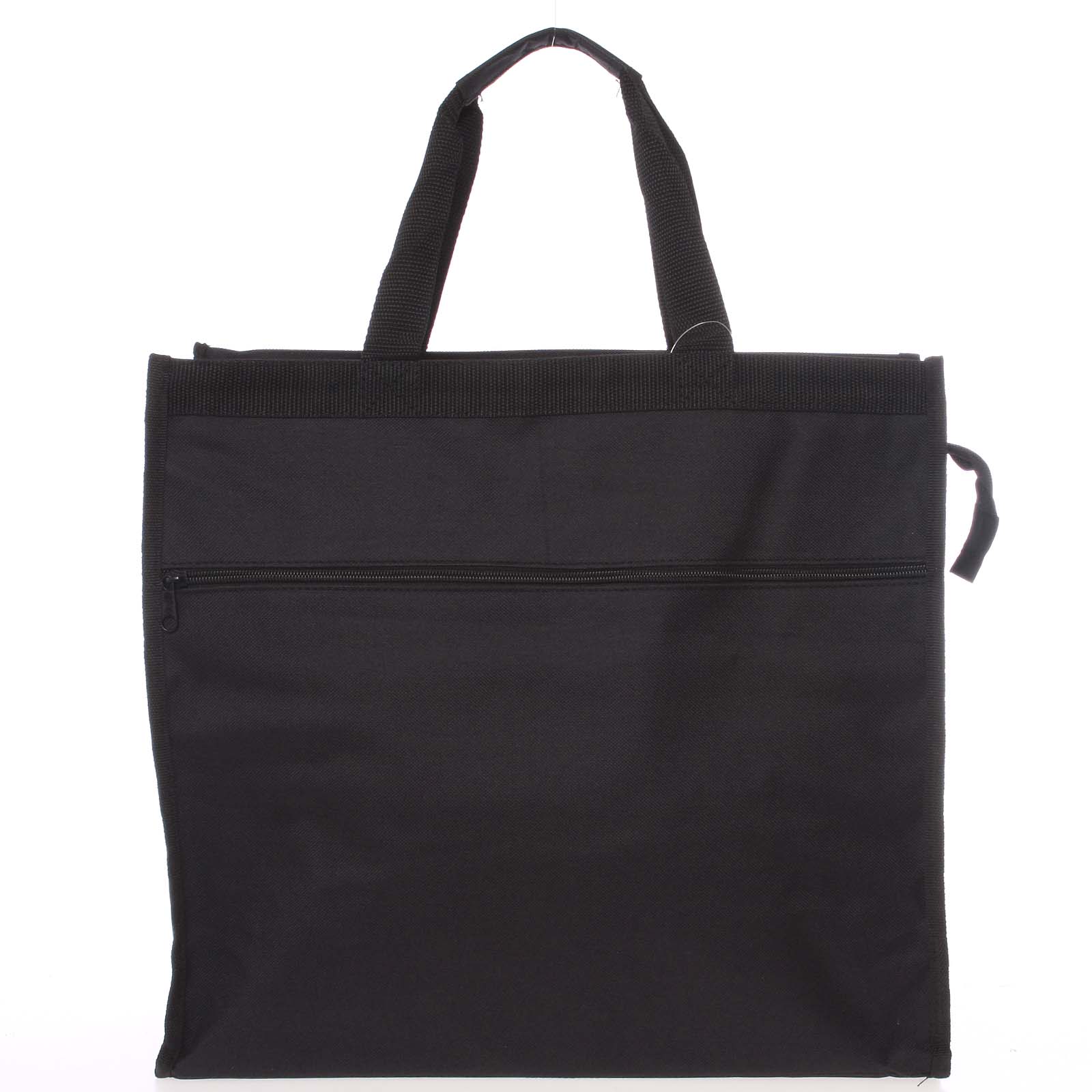 Velká moderní nákupní černá kabela - Piace Molto 1017 černá