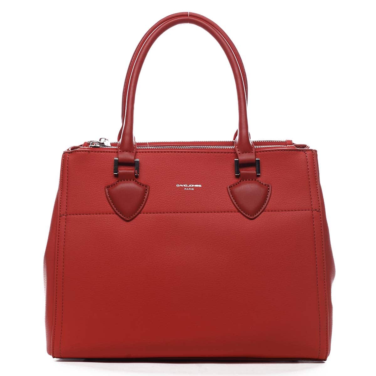 Dámská kabelka červená - David Jones Mille červená