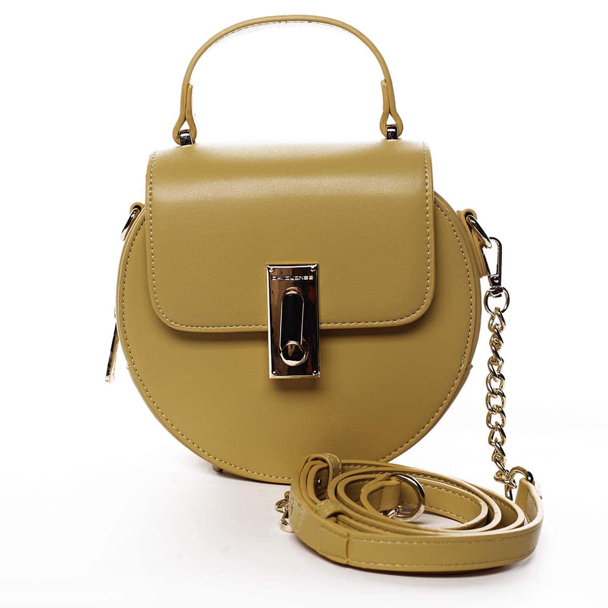 Luxusní dámská kabelka žlutá - David Jones Magnify žlutá