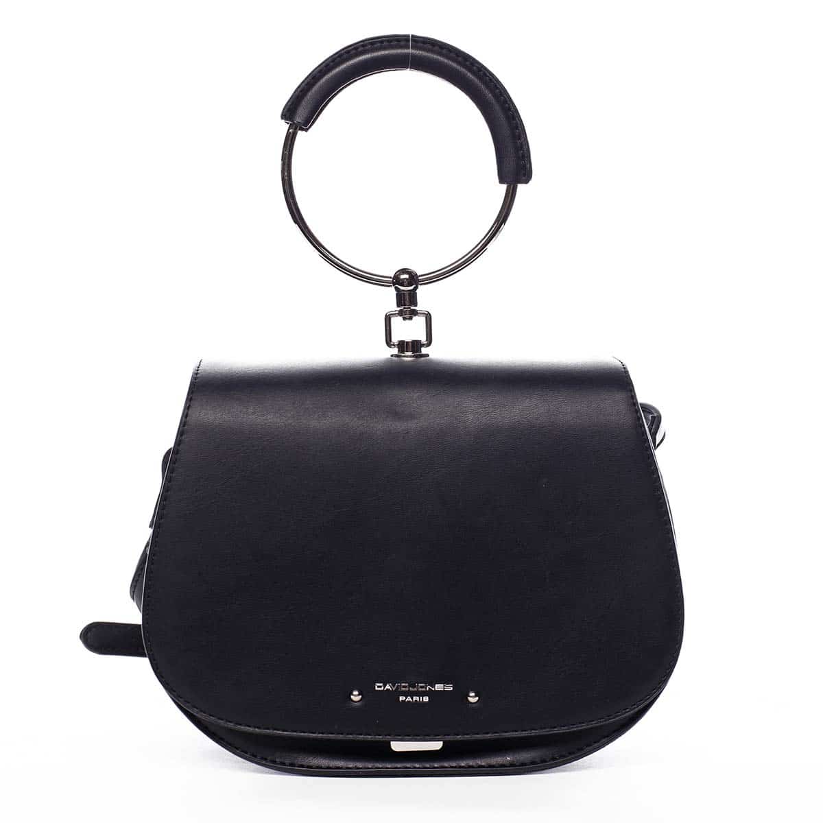 Dámská crossbody kabelka černá - David Jones Chevfi černá
