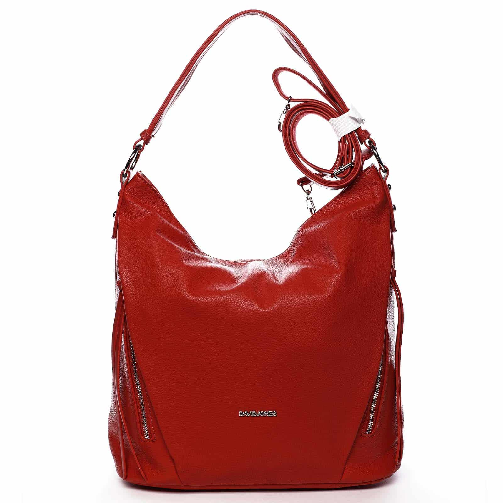 Dámská kabelka přes rameno červená - David Jones Rihanna červená