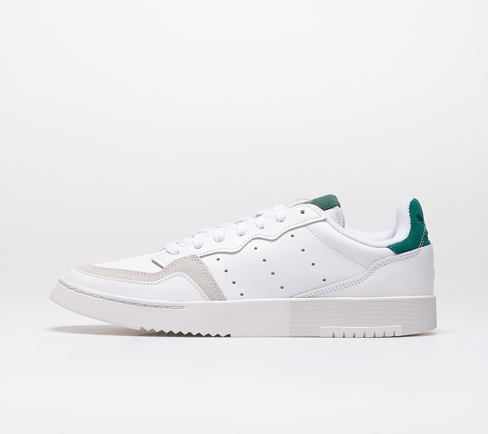 adidas Supercourt Ftw White/ Ftw White/ Core Green