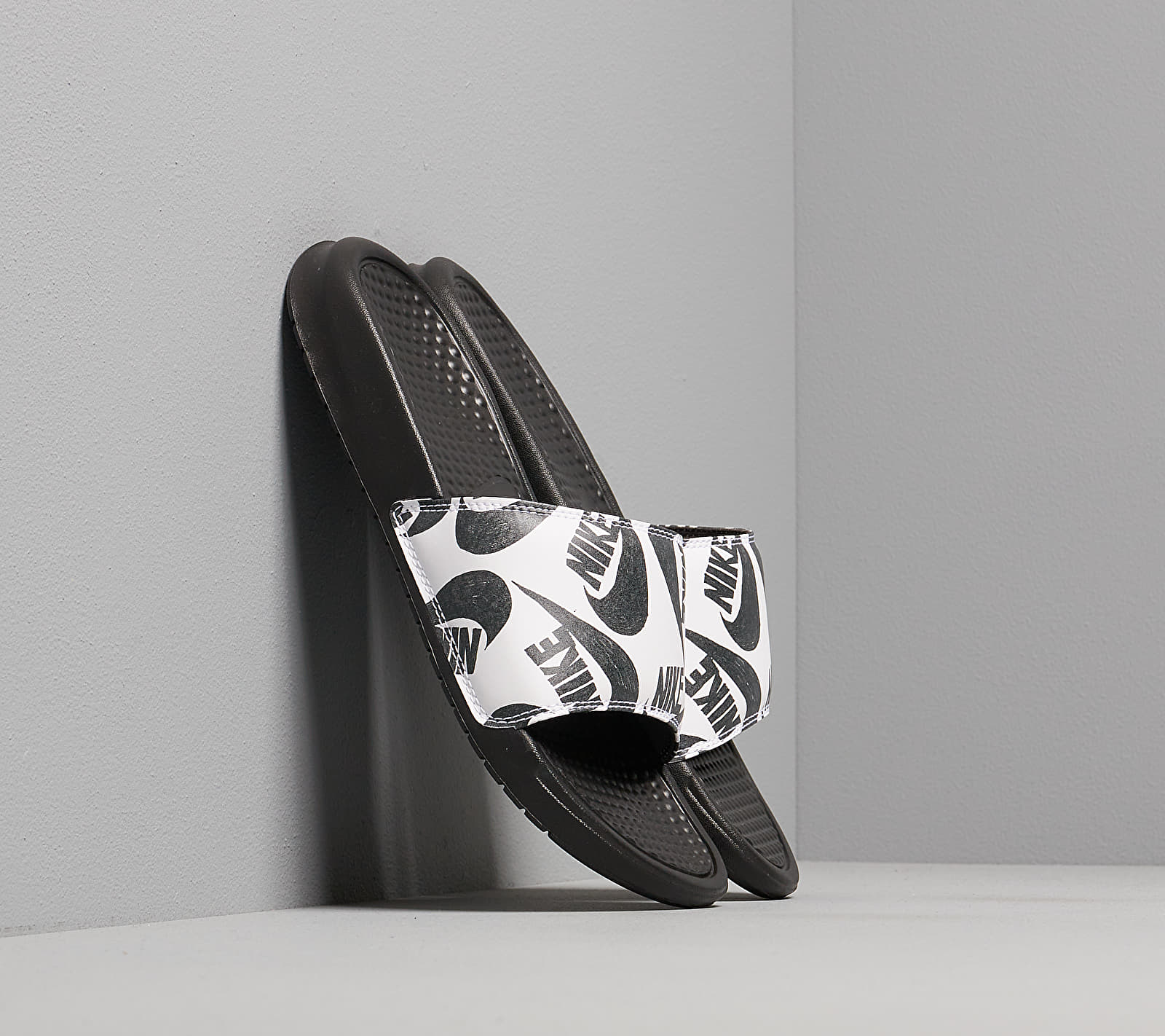 Nike Benassi Jdi Print Black/ Black-White