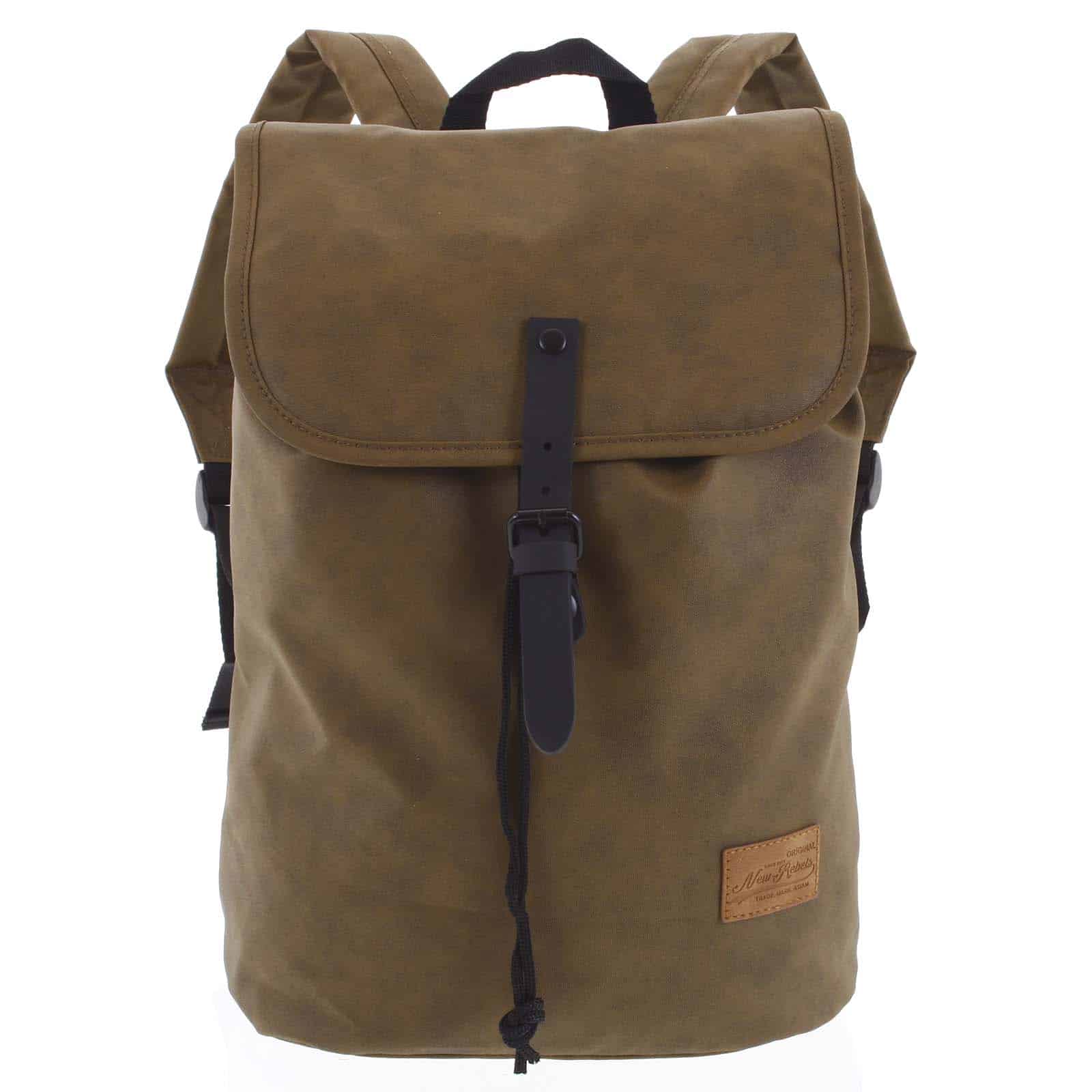 Elegantní khaki batoh - New Rebels Morpheus Next Khaki