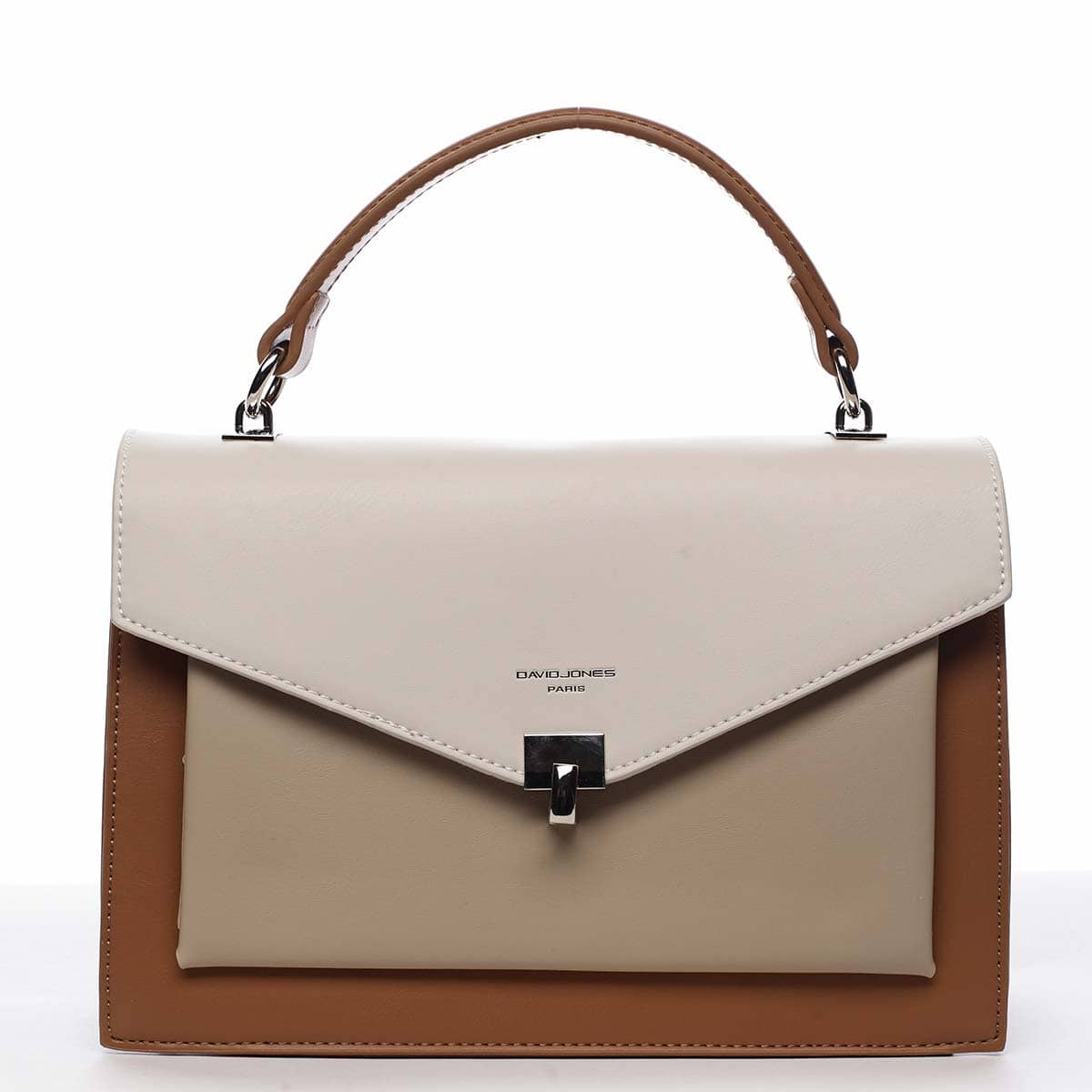 Dámská kabelka do ruky světle hnědá - David Jones Holeruge hnědá