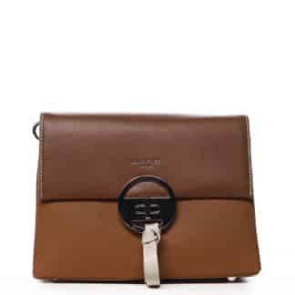 Dámská crossbody kabelka světle hnědá - David Jones Afiinisha hnědá