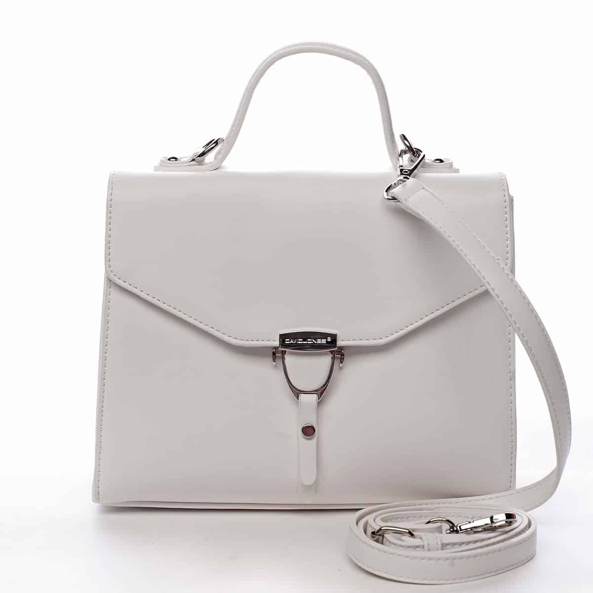 Dámská kabelka do ruky bílá - David Jones California bílá