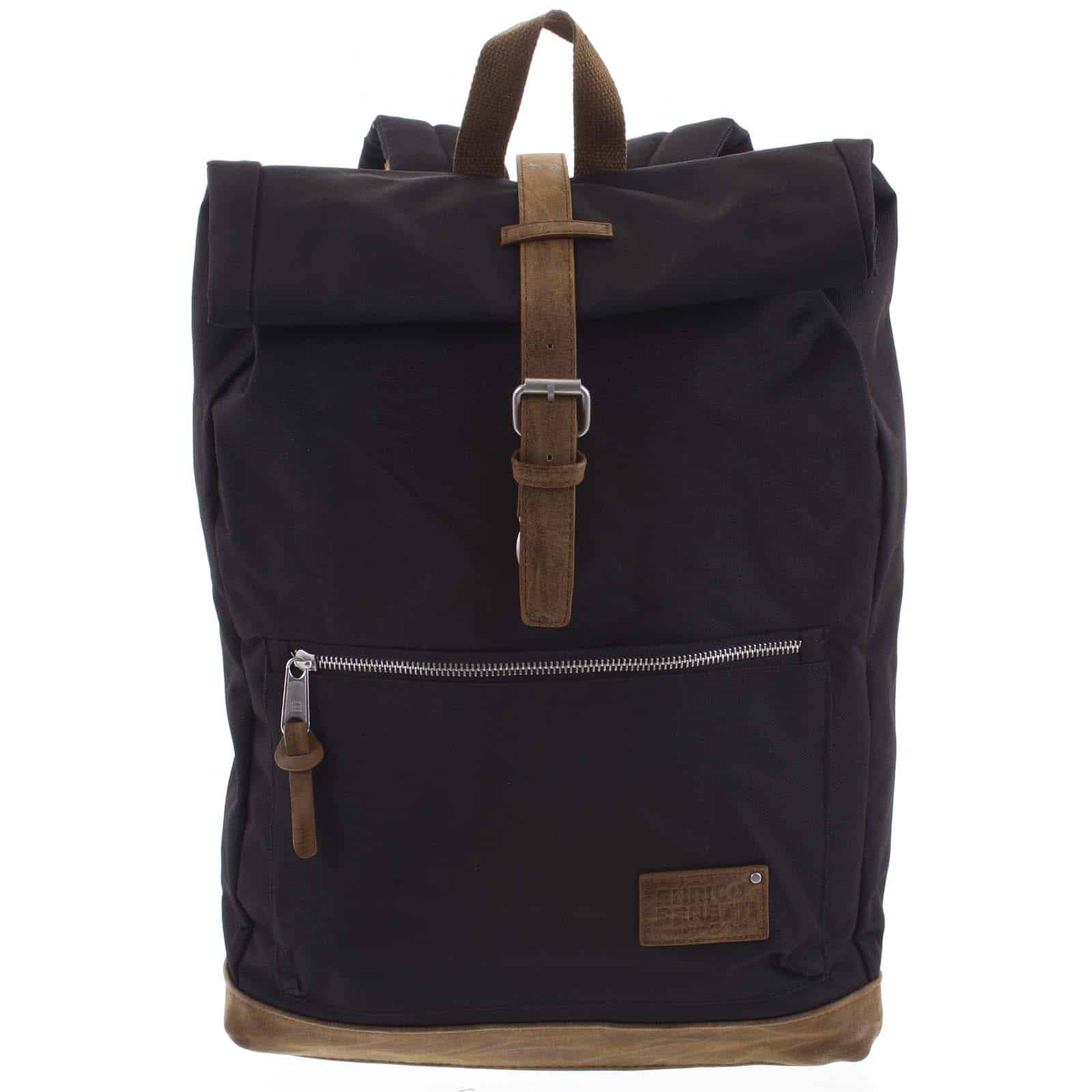 Velký pánský batoh černý - Enrico Benetti Thunder černá