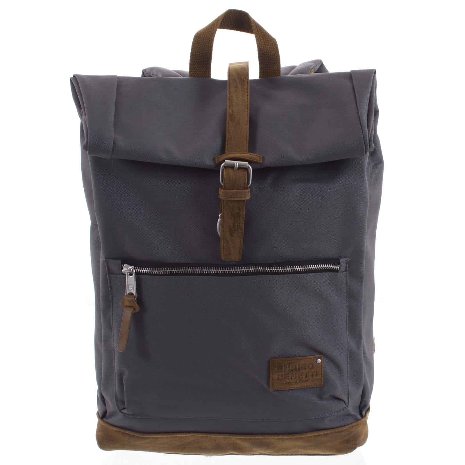 Velký pánský batoh šedý - Enrico Benetti Thunder šedá