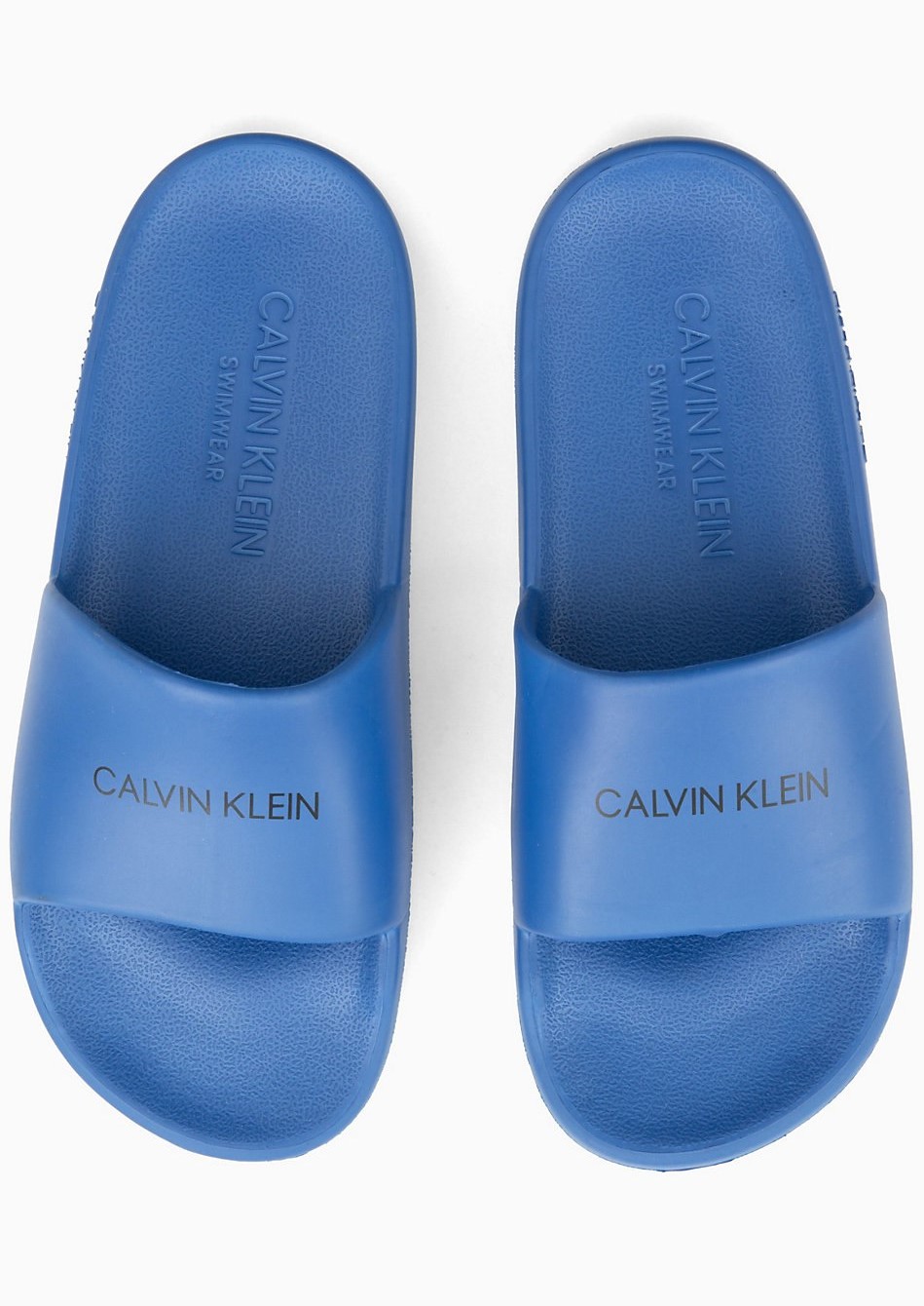 Calvin Klein modré pánské pantofle One Mold Slide