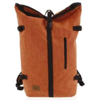Jedinečný velký stylový unisex batoh oranžový - New Rebels Rebback oranžová