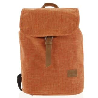 Elegantní látkový oranžový batoh - New Rebels Morpheus oranžová