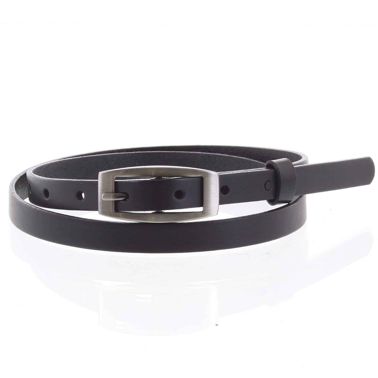 Dámský kožený opasek černý - PB Ezem 100 černá