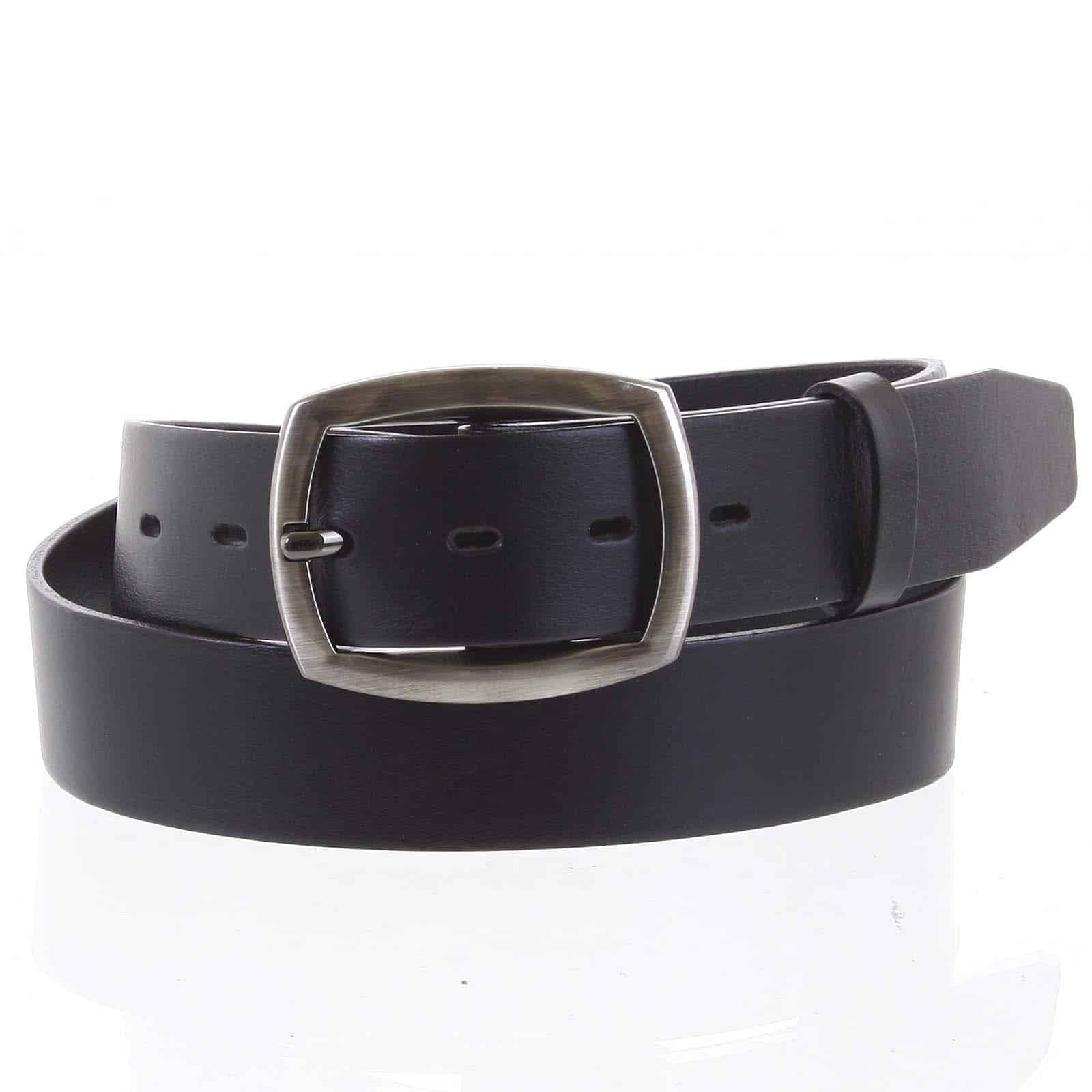 Dámský kožený opasek černý - PB Spain 100 černá