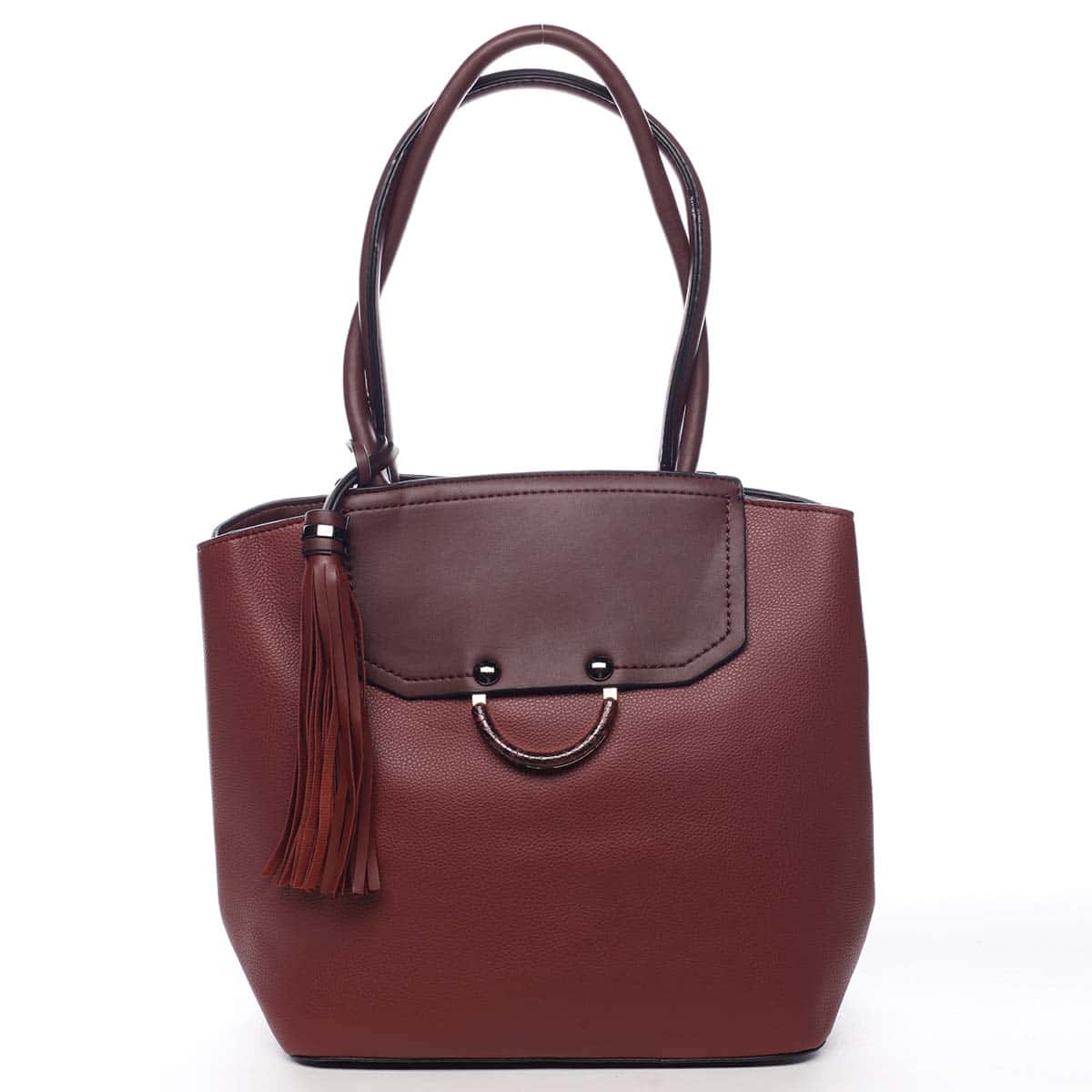 Dámská kabelka přes rameno vínová - Maria C Irina vínová