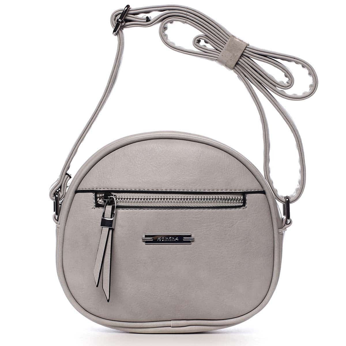 Dámská crossbody kabelka světle šedá - Romina Eilish šedá