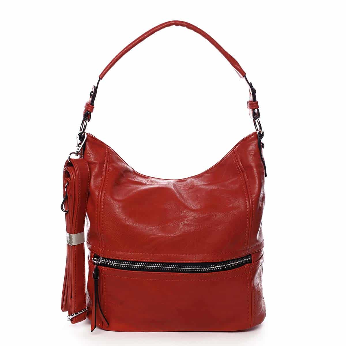 Dámská kabelka přes rameno červená - Romina Fetall červená