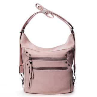 Dámská kabelka batoh růžová - Romina Alfa růžová