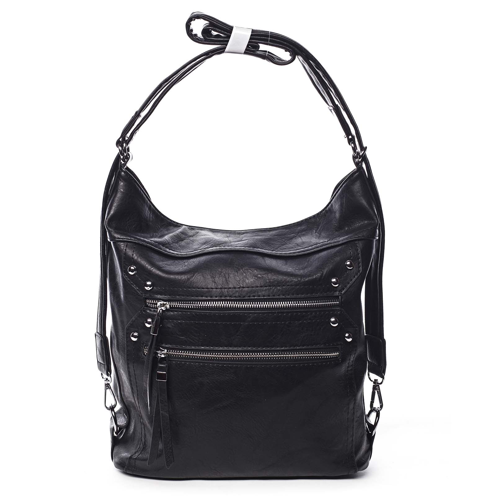 Dámská kabelka batoh černá - Romina Alfa černá