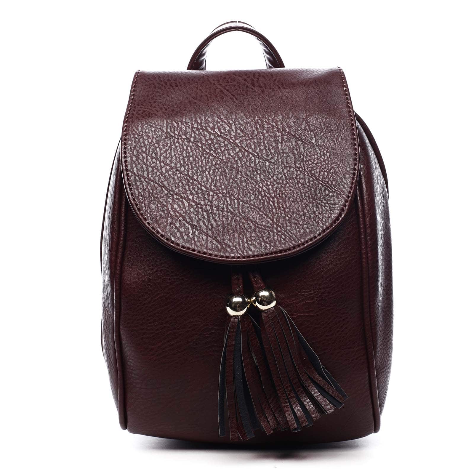 Dámský batůžek bordó - Silvia Rosa Roseph vínová